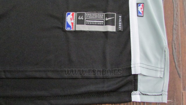 Camiseta Nino San Antonio Spurs Kawhi Leonard #2 2017-18 Negro